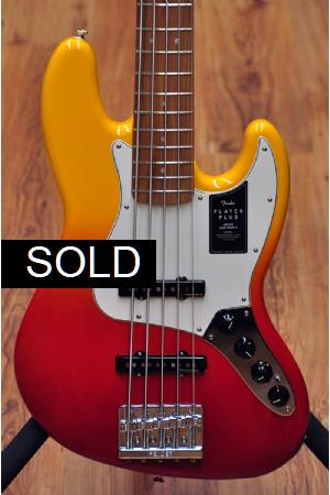 Fender Player Plus Active Jazz Bass V Tequila Sunrise Fender Player Plus Active Jazz Bass V Tequila Sunrise